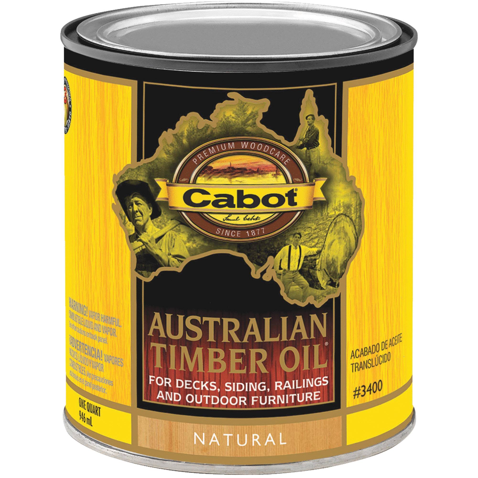 Cabot Australian Timber Oil - Natural