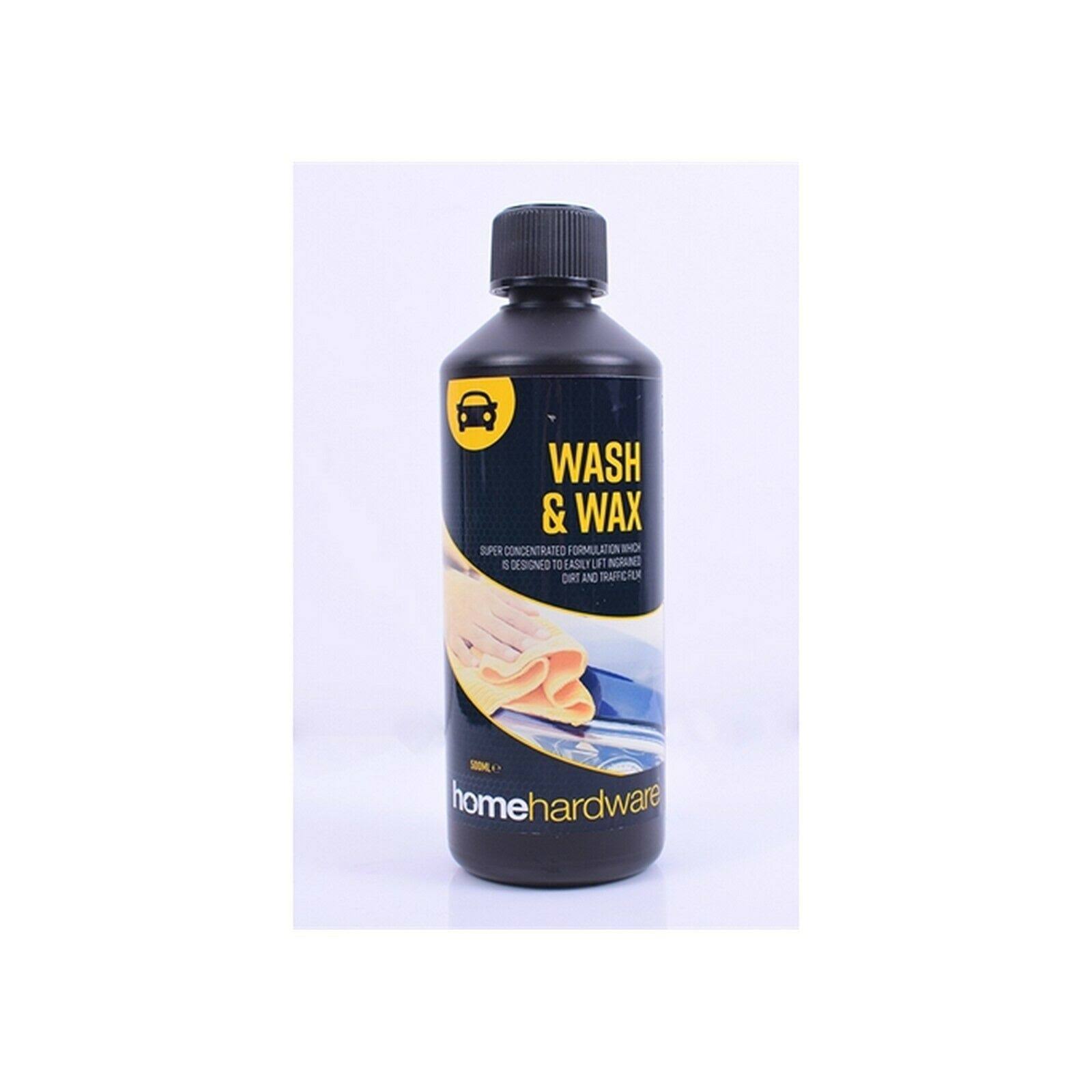 Home Label Wash & Wax 500ml