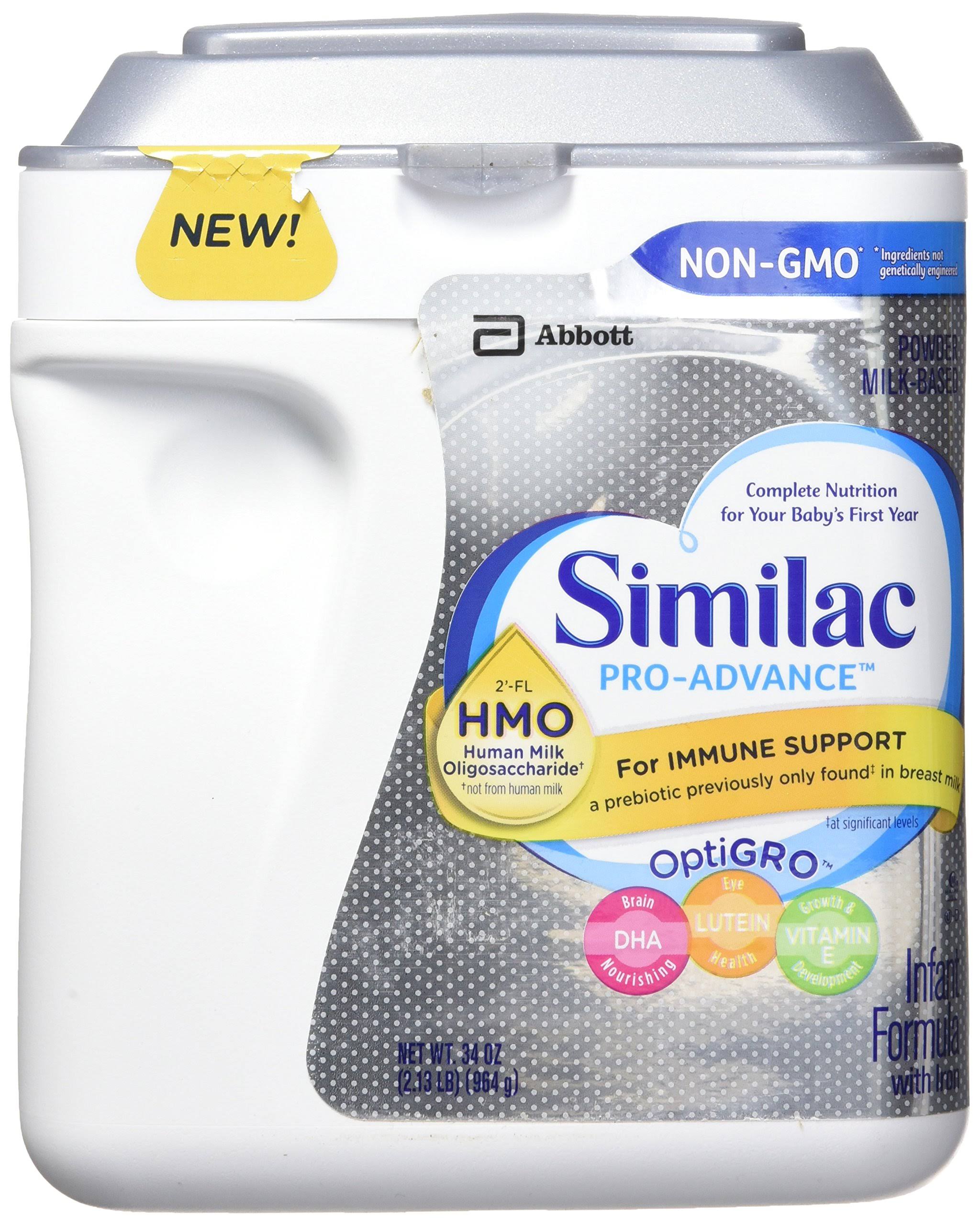 Similac Advance Non-GMO Infant Formula, Powder, 964 Grams