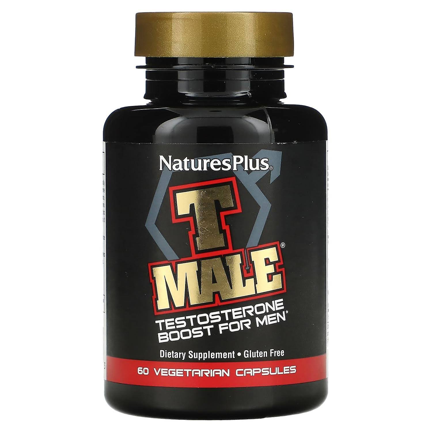 Nature's Plus T Male Testosterone Boost For Men - 60 Capsules