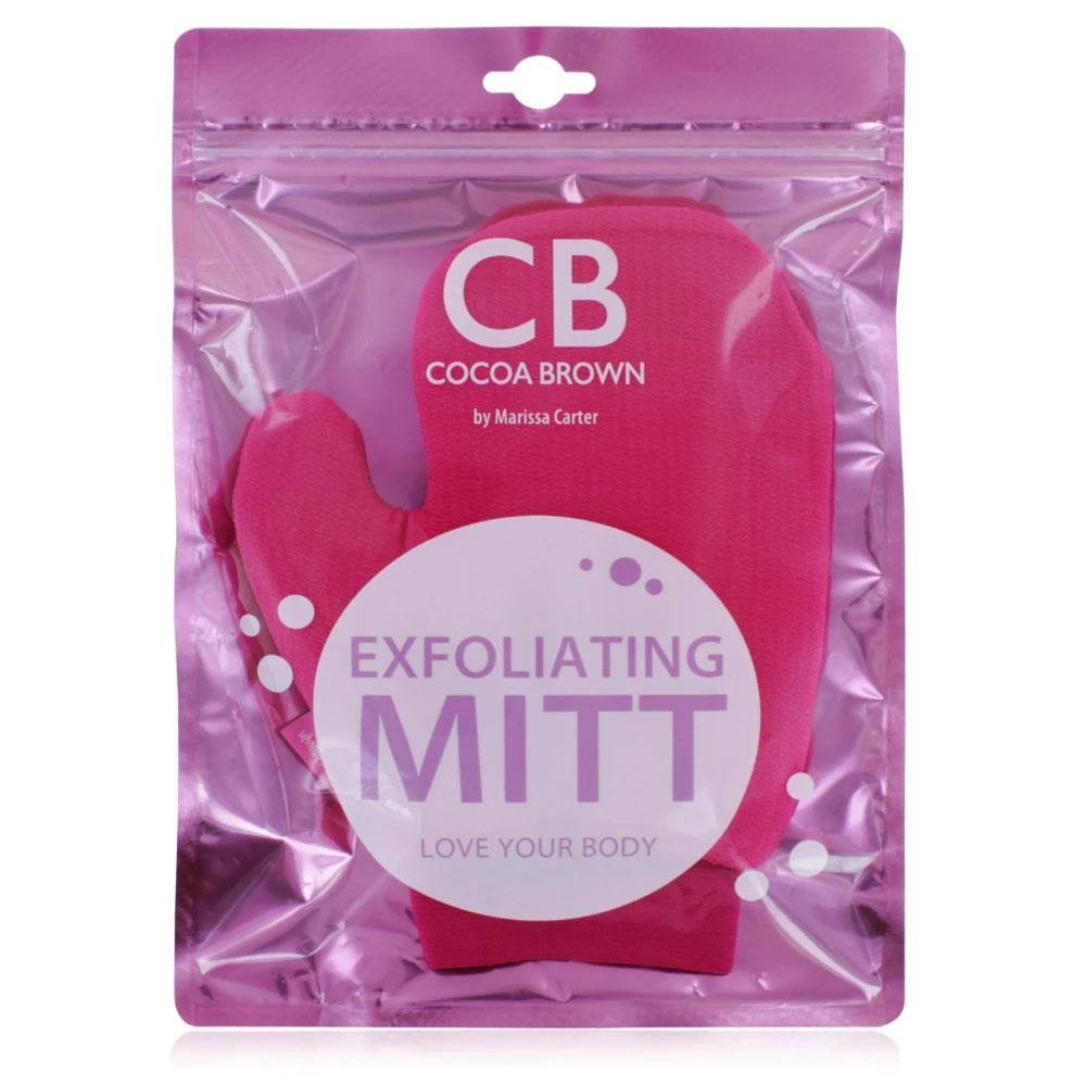 Cocoa Brown Double Sided Exfoliating Mitt