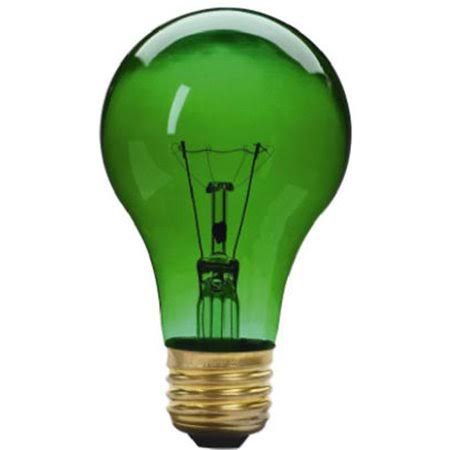 Globe Electric Party Light Bulb - 25W, Green