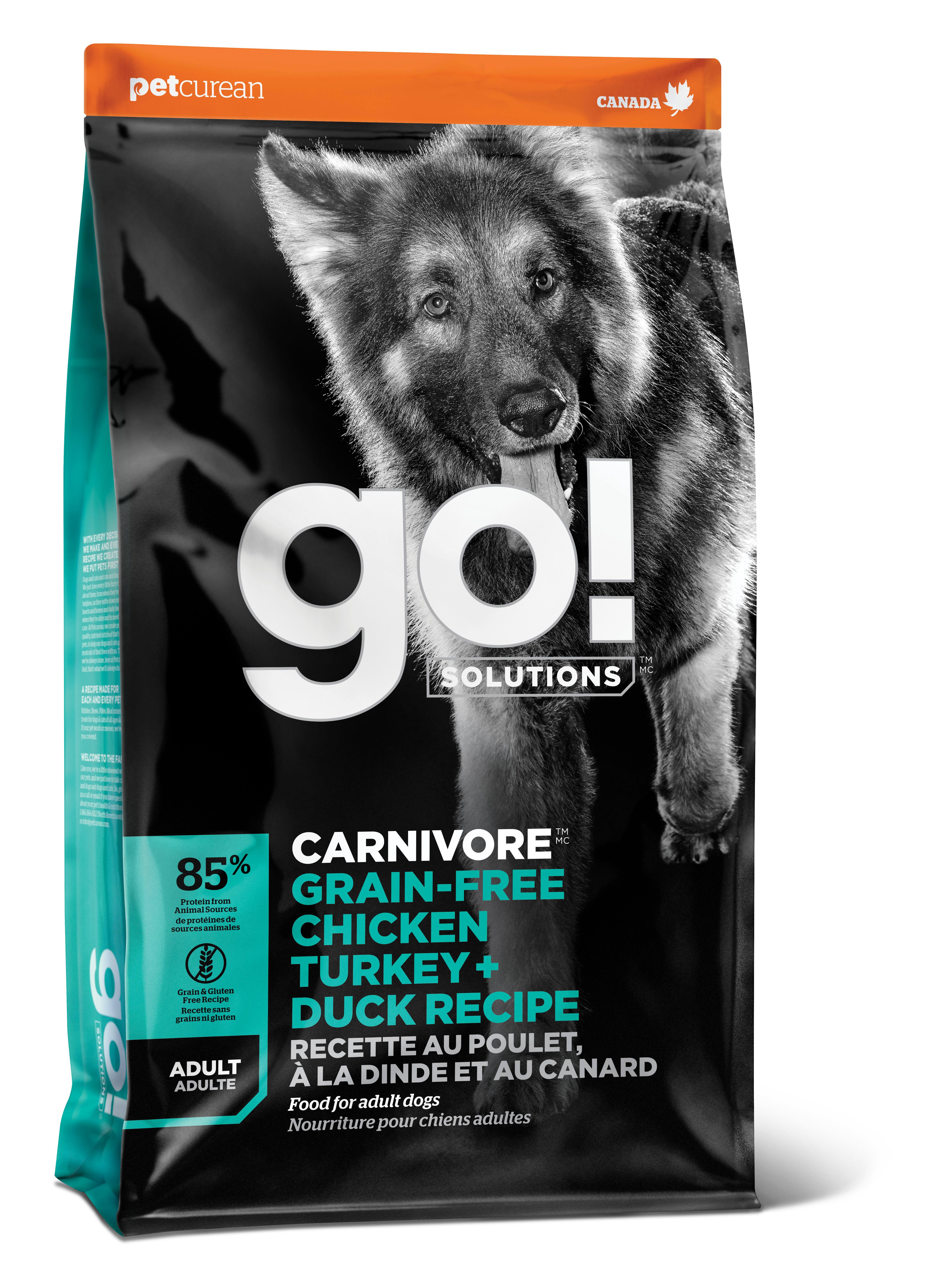 Go! Solutions - Chicken, Turkey and Duck Recipe Dog Food 10 kg