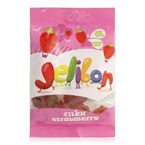Kent Jelibon Strawberry Candy - 80 Grams - Souq International Markets (Lawrenceville) - Delivered by Mercato