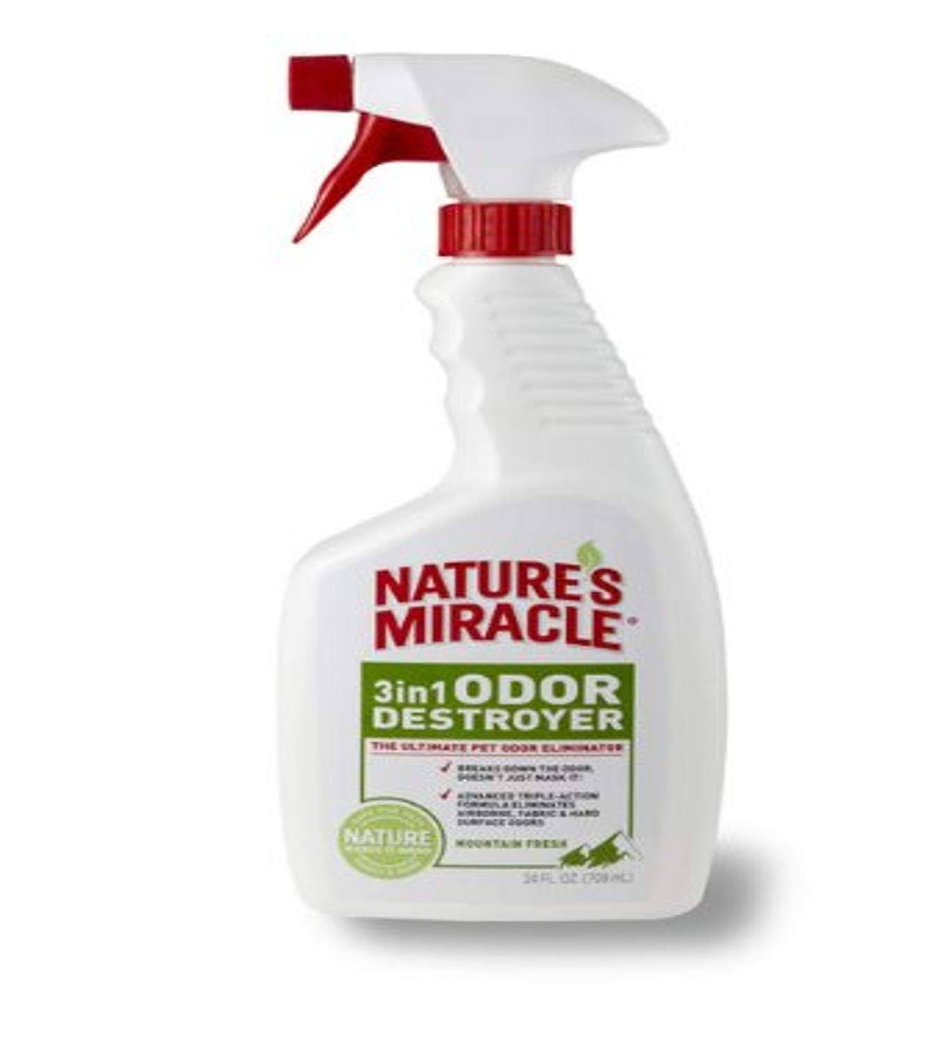 Nature's Miracle 3-in-1 Odor Destroyer - 24 oz