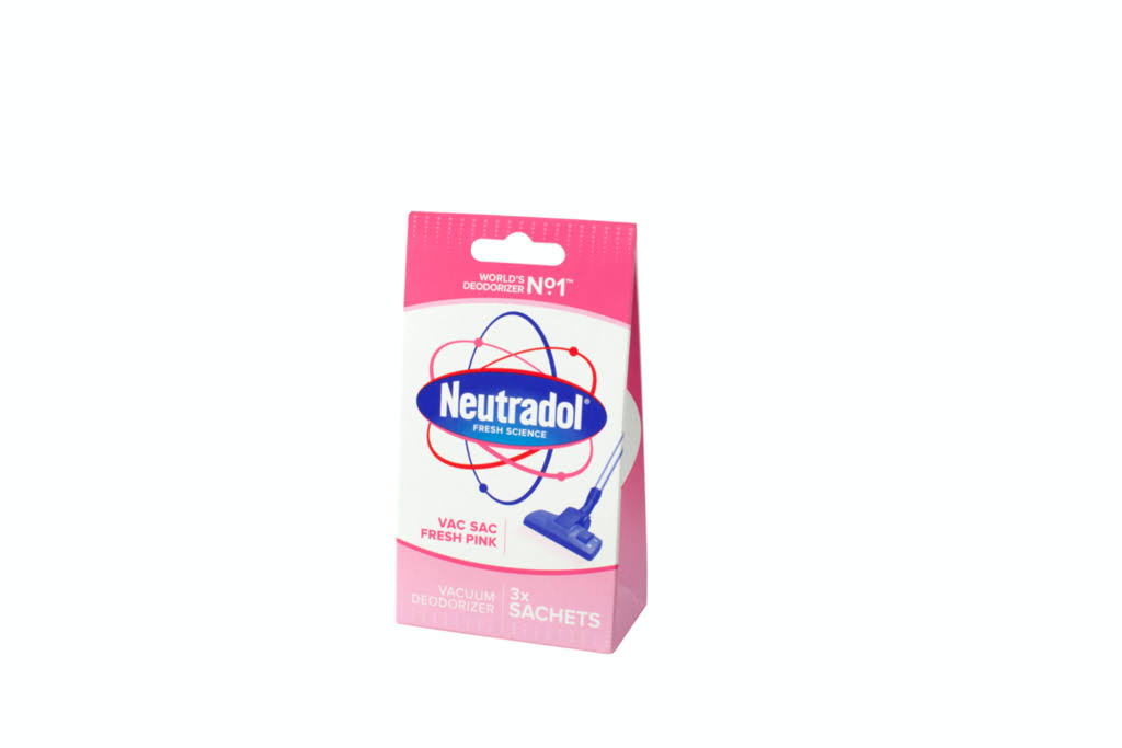 Neutradol - Vacuum Deodorizer Pack 3 Fresh Pink