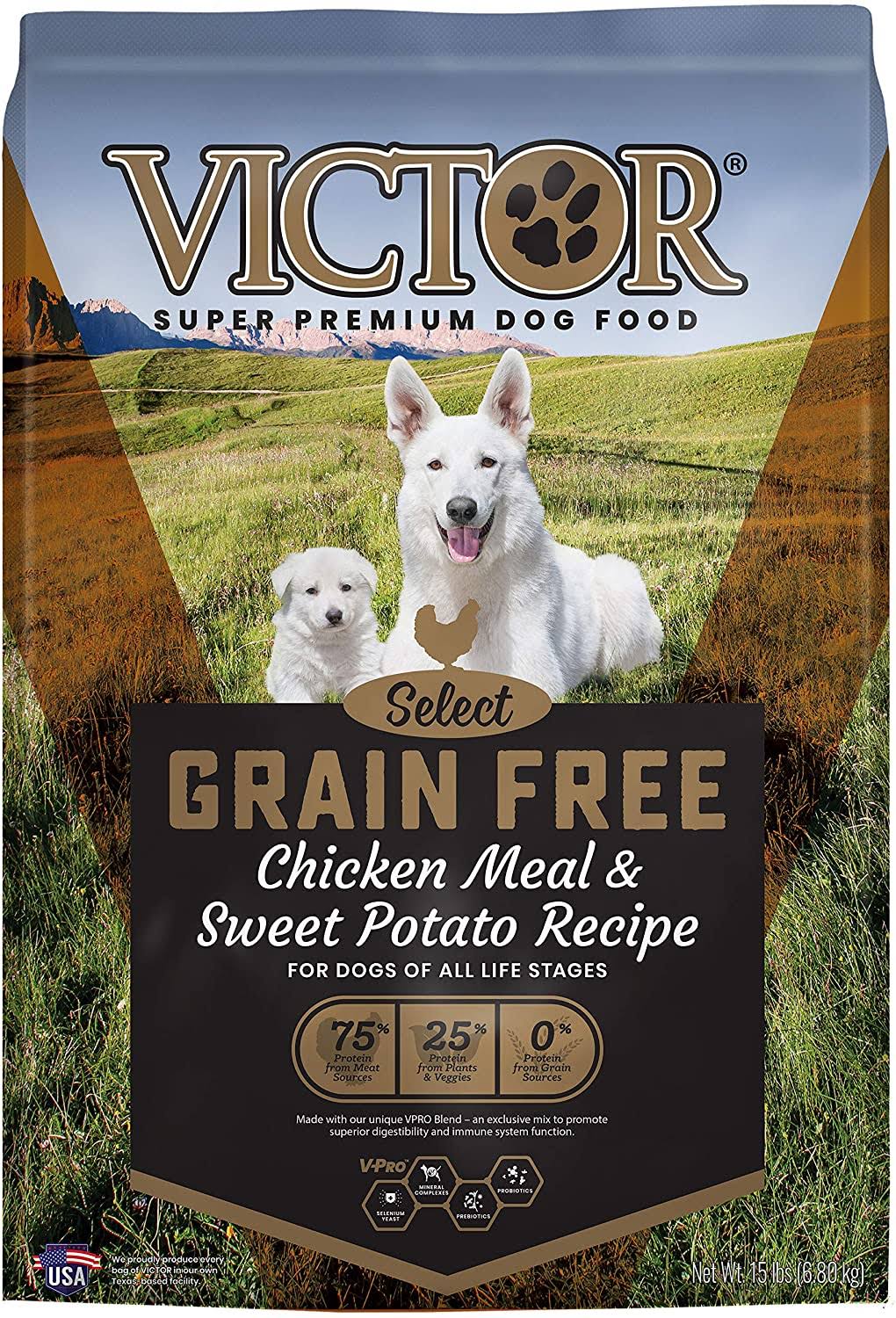 Victor Grain Free Chicken Dog Food - 15lb