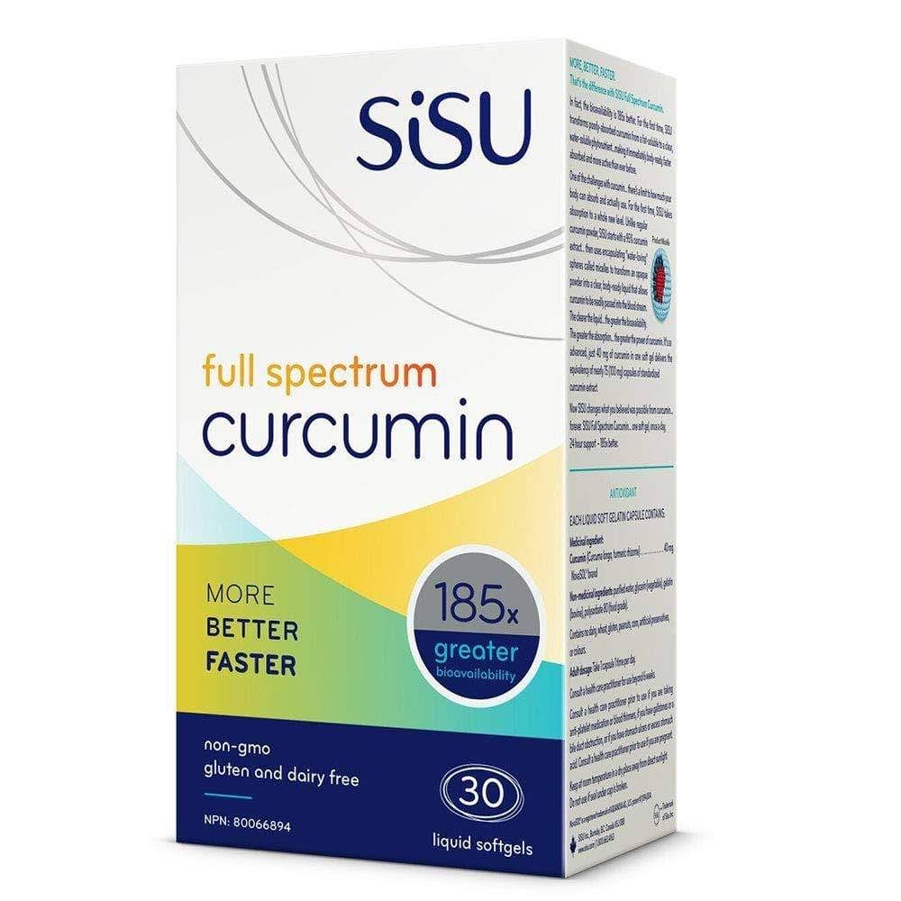 Sisu Full Spectrum Curcumin 30 Softgels
