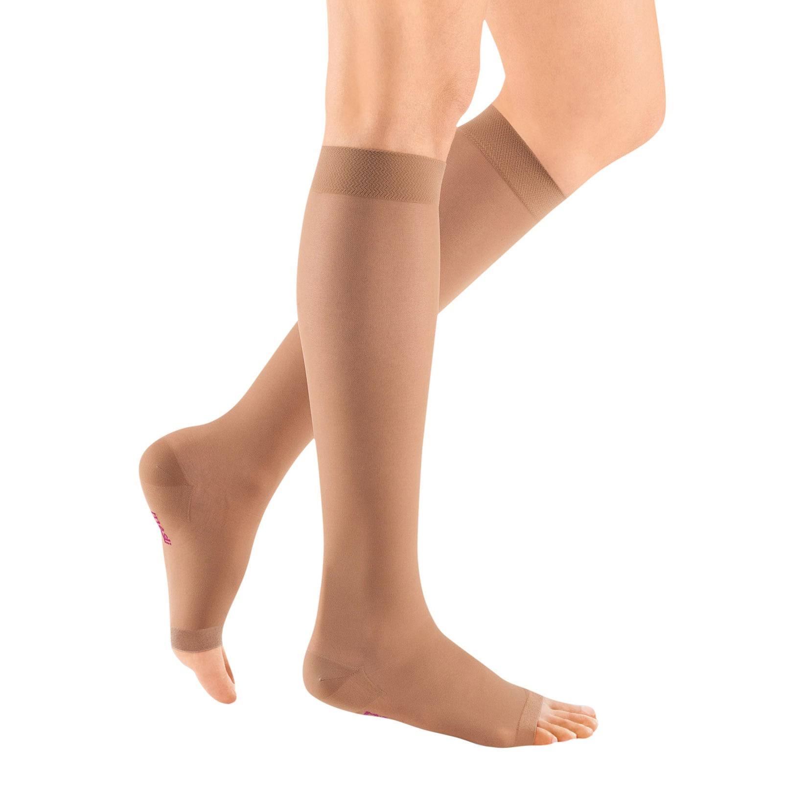 Mediven Sheer & Soft 20-30 mmHg Knee High Open Toe II-Natural