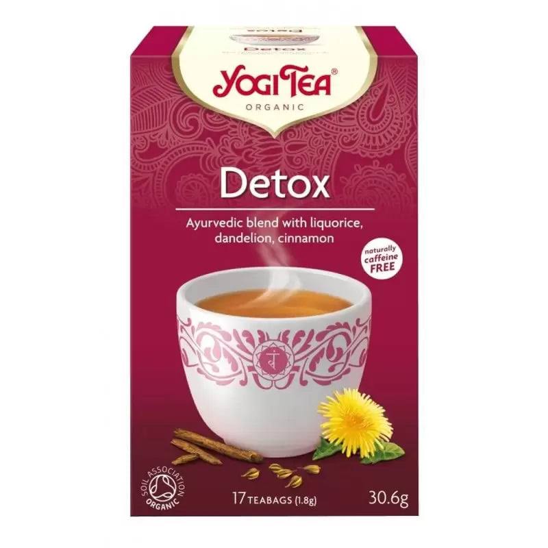Yogi Tea Organic Detox Tea - 17 Tea Bags, 30.6g