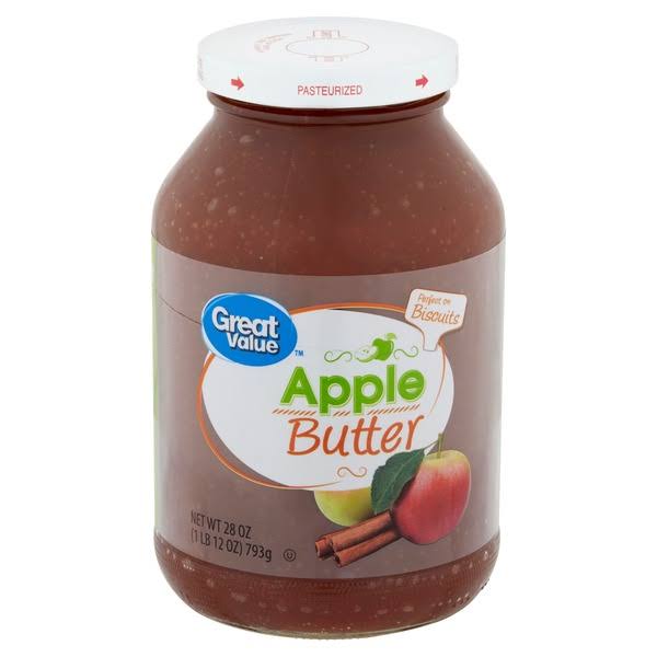 Great Value Spiced Apple Butter Jam - 28oz