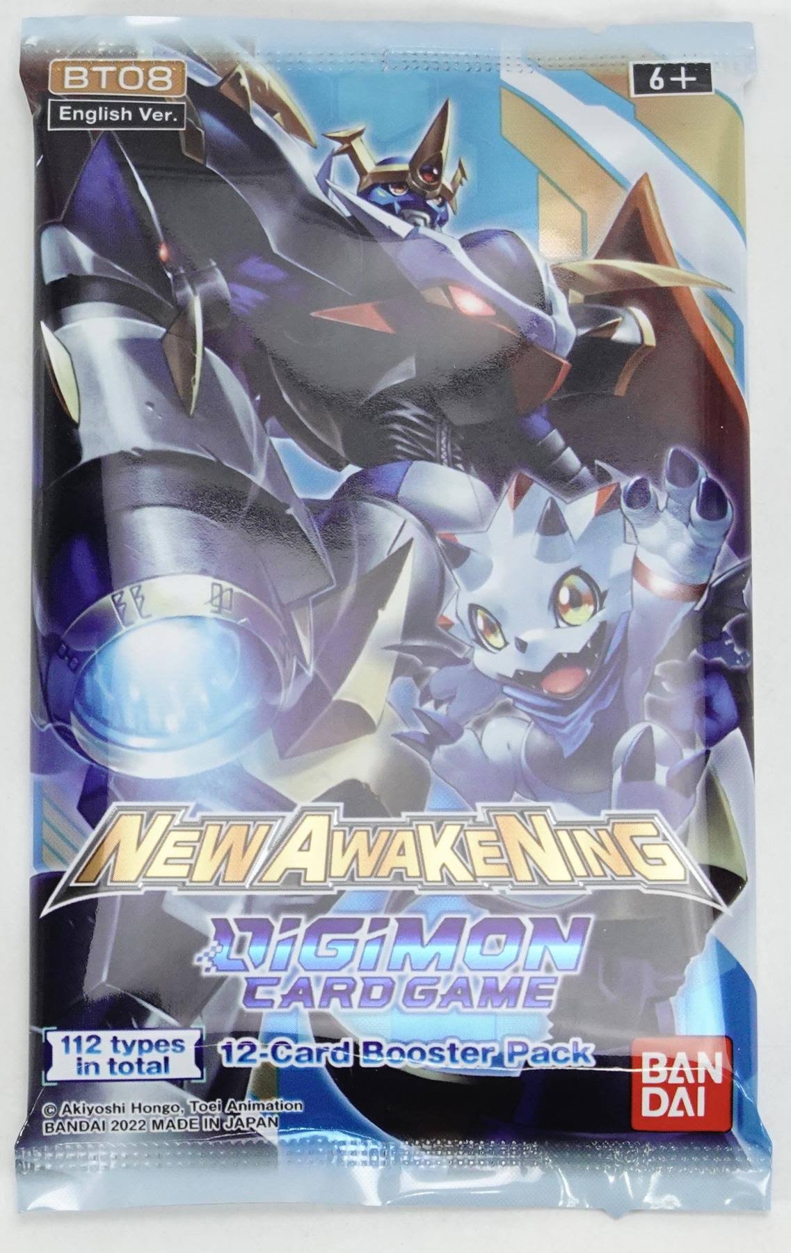 Digimon Card Game: New Awakening (BT08) Booster Pack