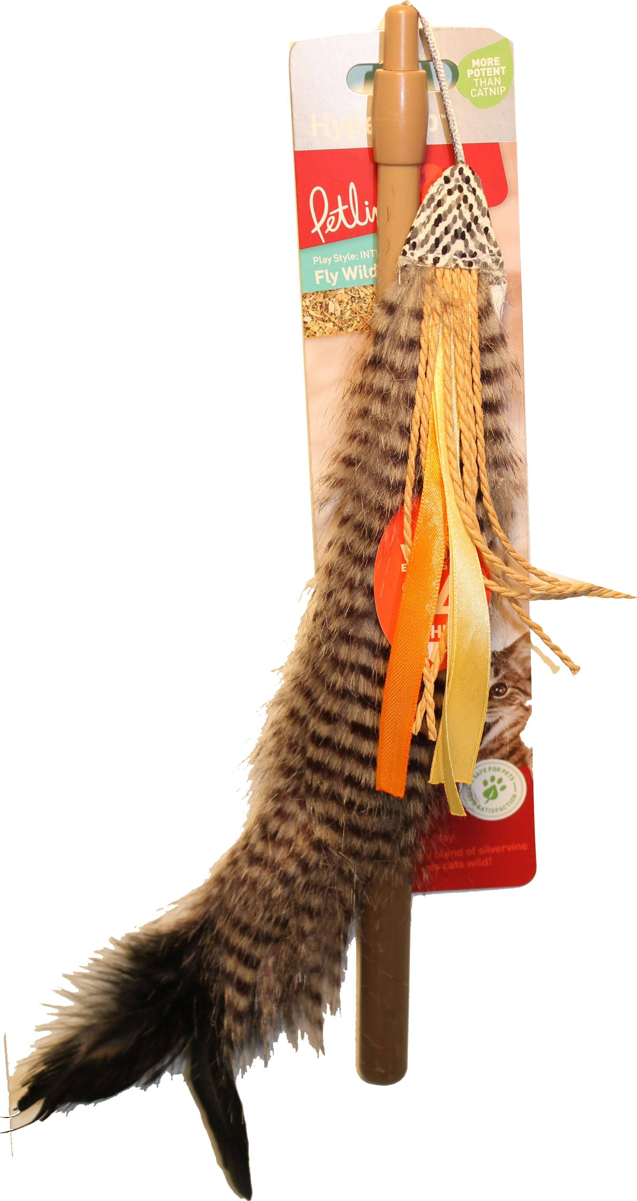 Petlinks 49223 Safari Hypernip Fly Wild Wand Cat Toy
