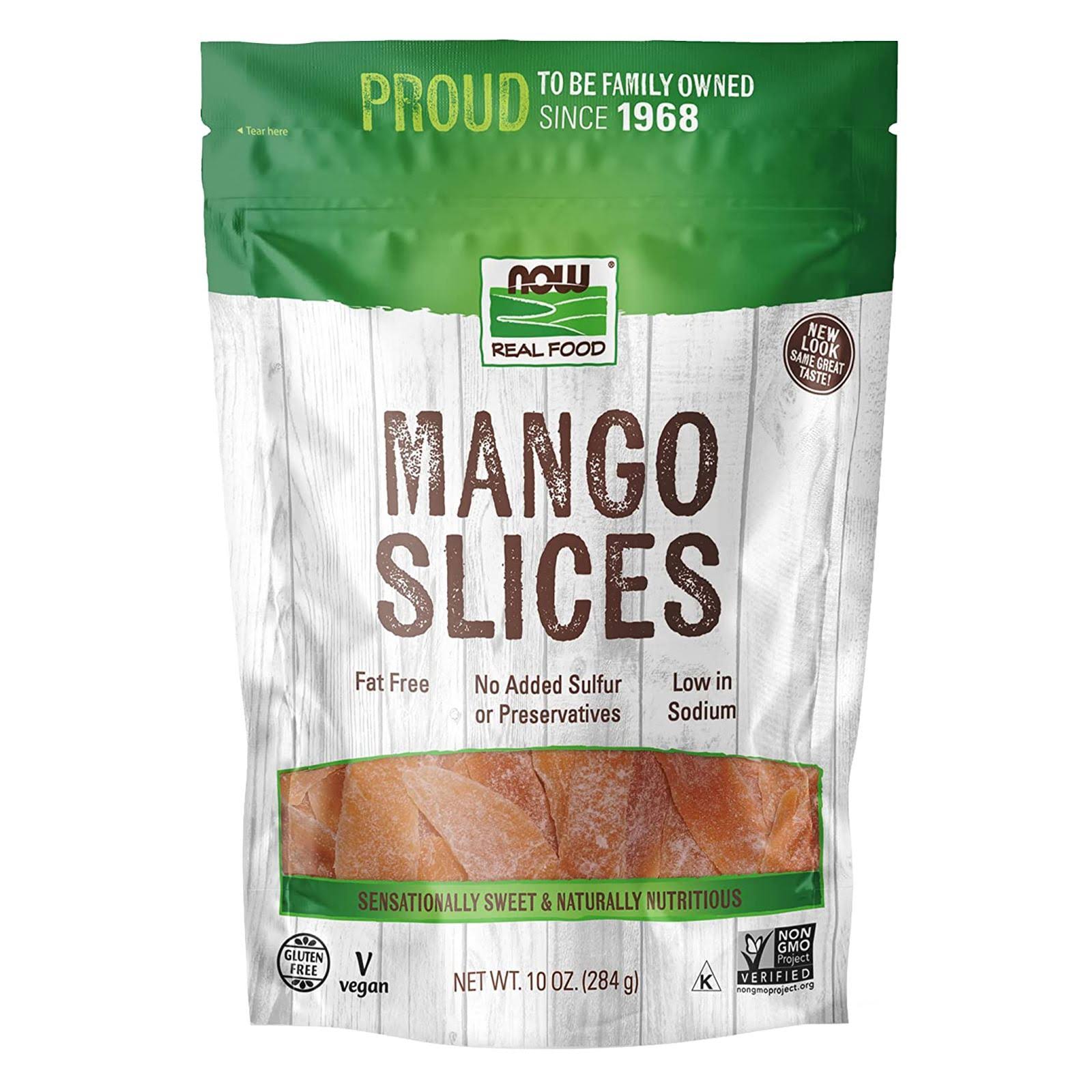 Now Healthy Foods Mango Slices - 284g
