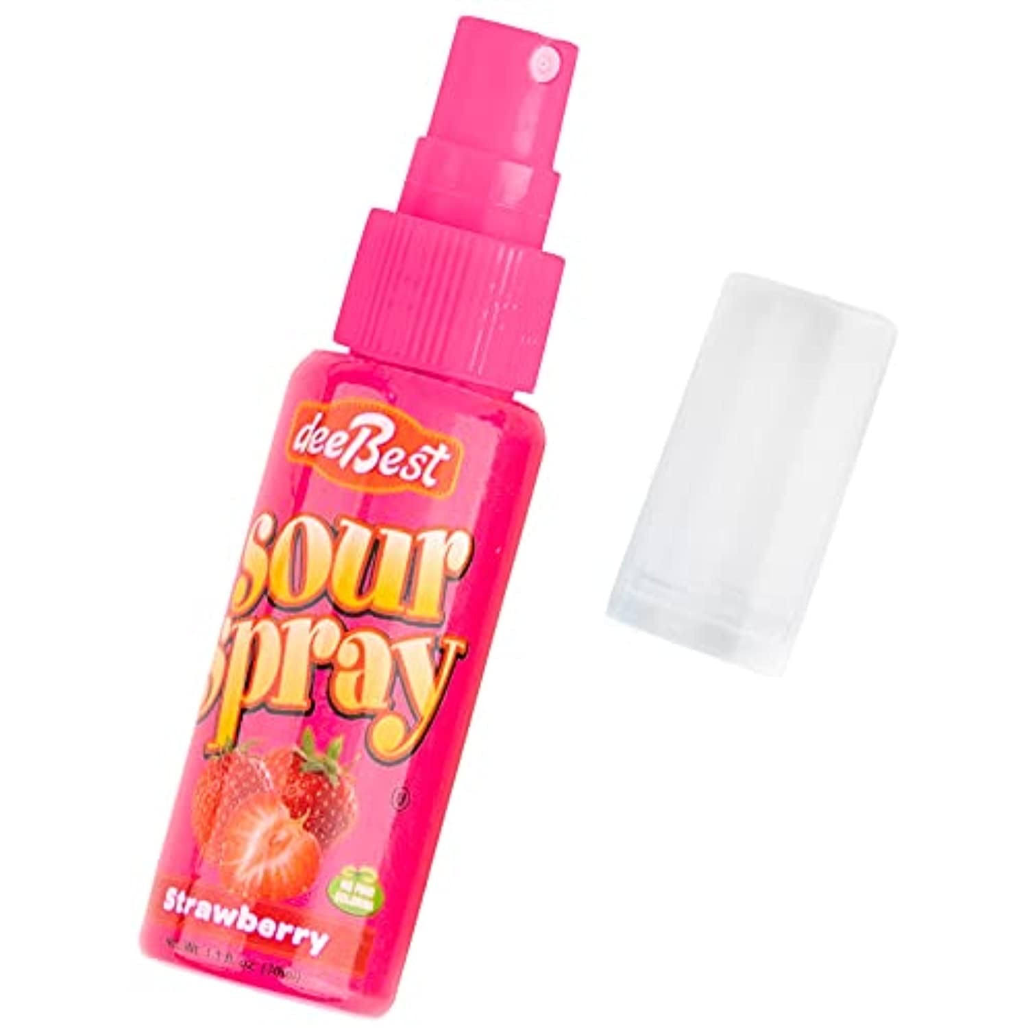 Sour Spray Candy Strawberry 24 Count