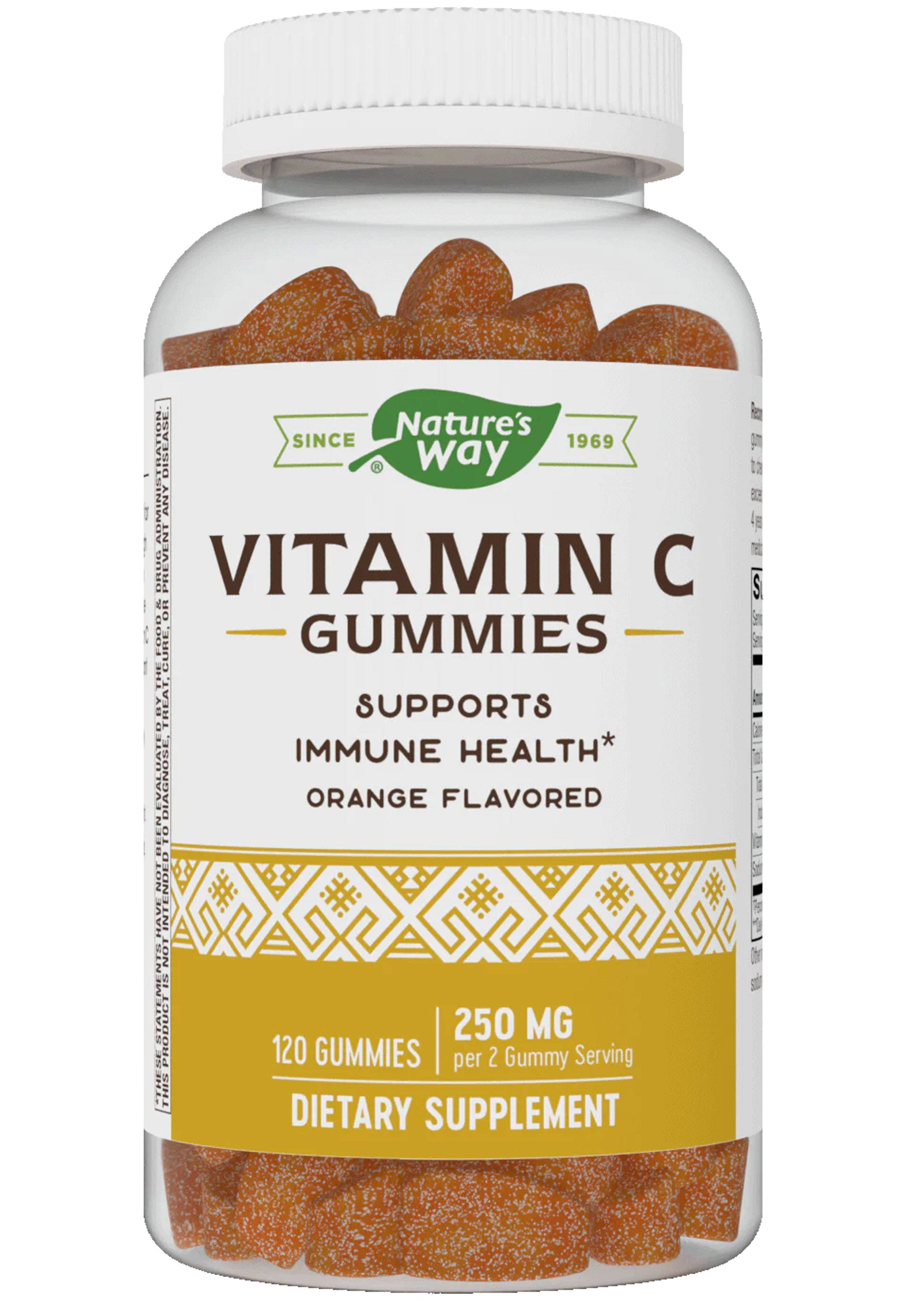 Nature's Way Vitamin C, Orange Flavored, 250 mg, Gummies - 120 gummies
