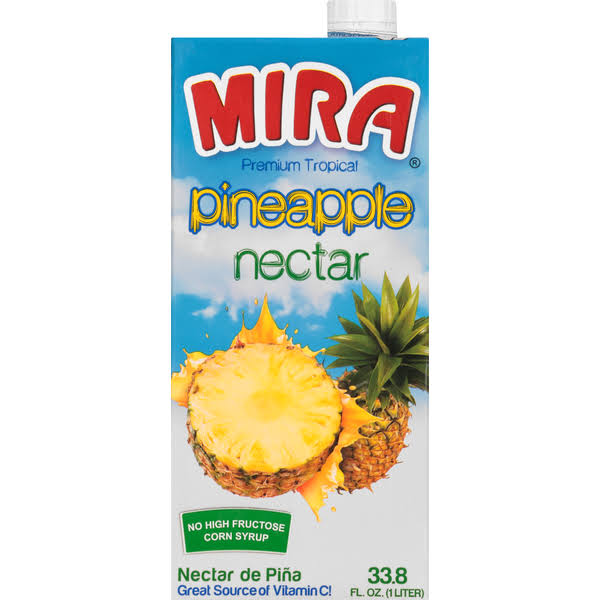 Mira Nectar, Pineapple, Premium Tropical - 33.8 fl oz