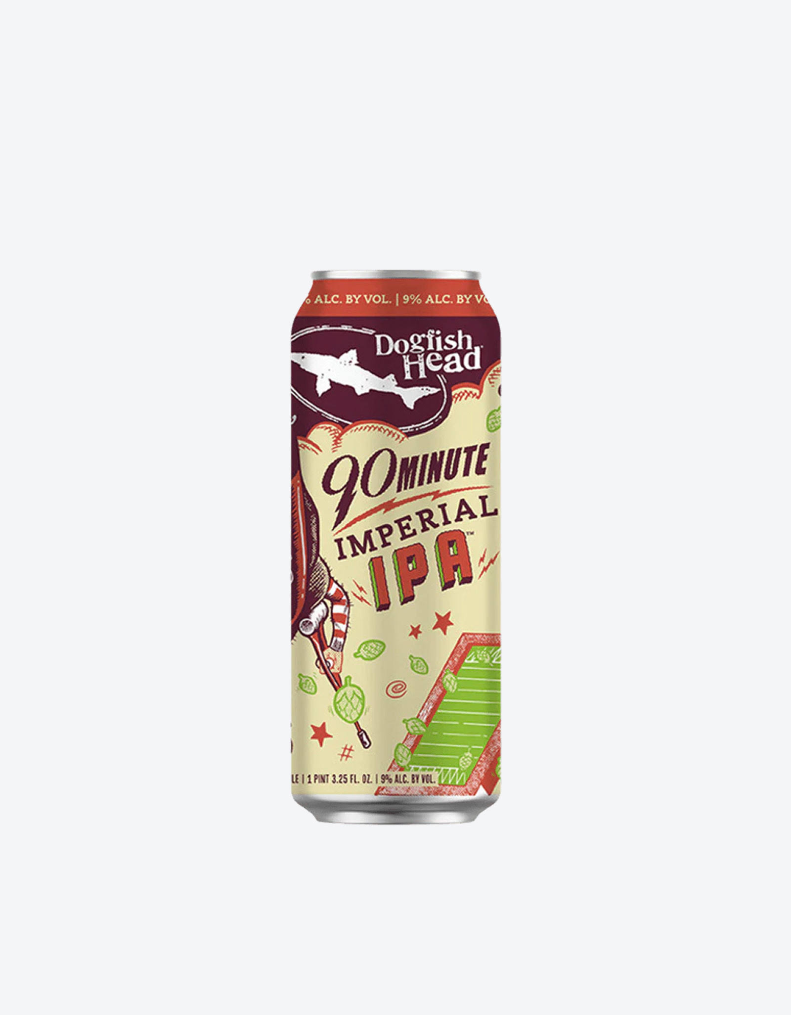 Dogfish Head Beer, Imperial IPA, 90 Minute - 1 pint 3.25 fl oz