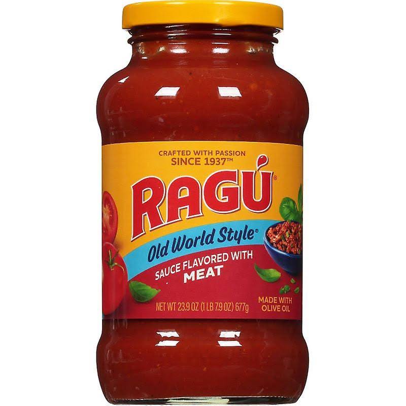 Ragú Old World Style Flavored with Meat Sauce