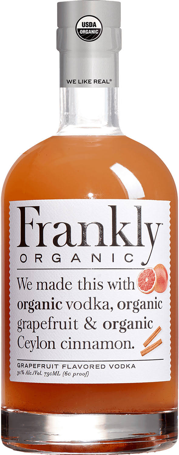 Frankly Organic Grapefruit Vodka (750 mL)