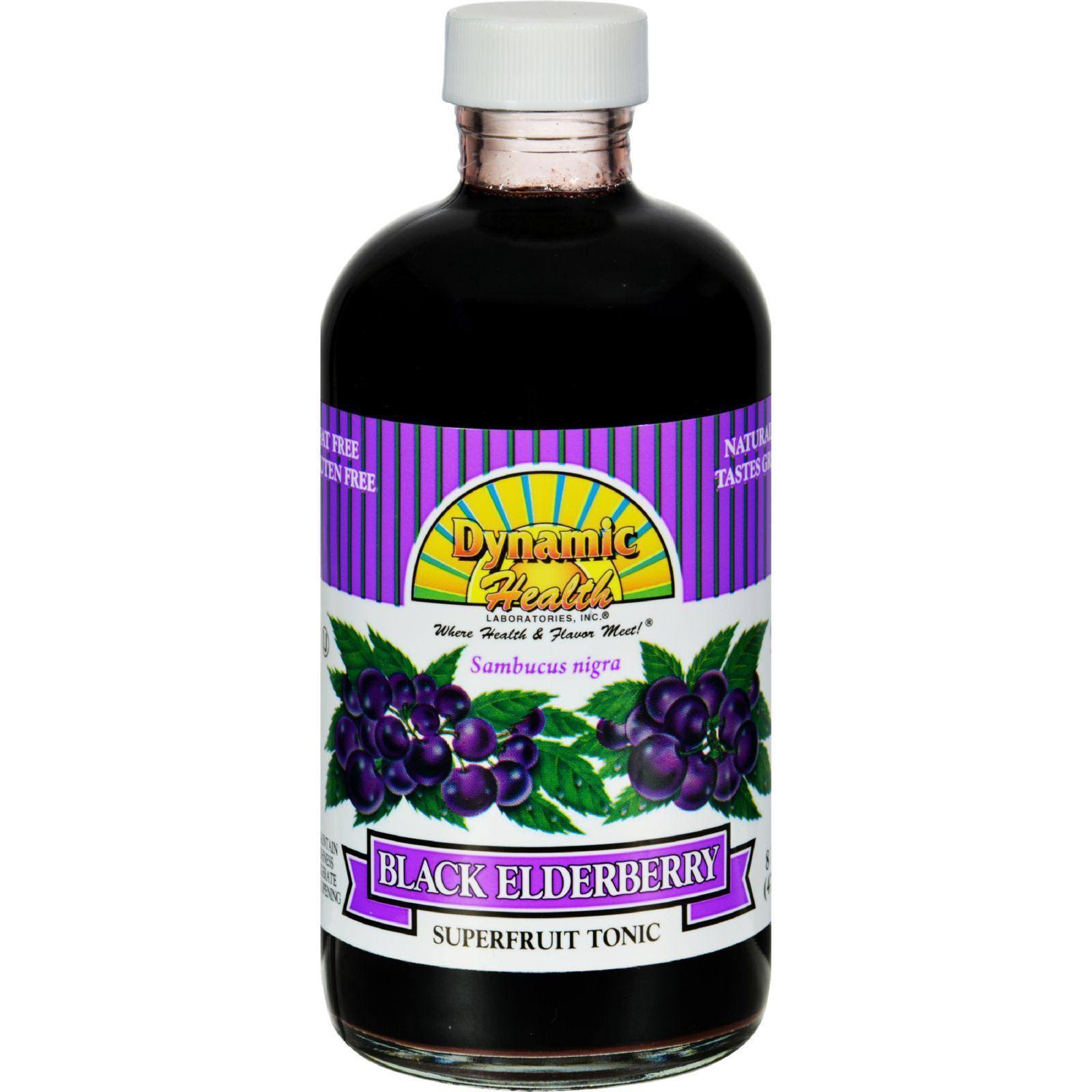 Dynamic Health Liquid Concentrate - 240ml, Black Elderberry