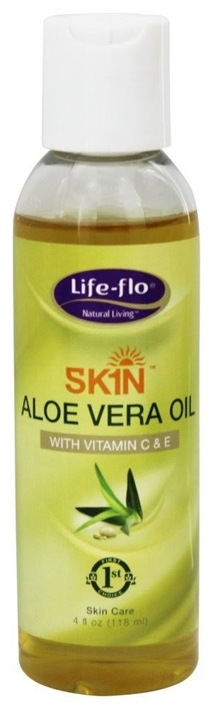 Life Flo Aloe Vera Oil - 4oz