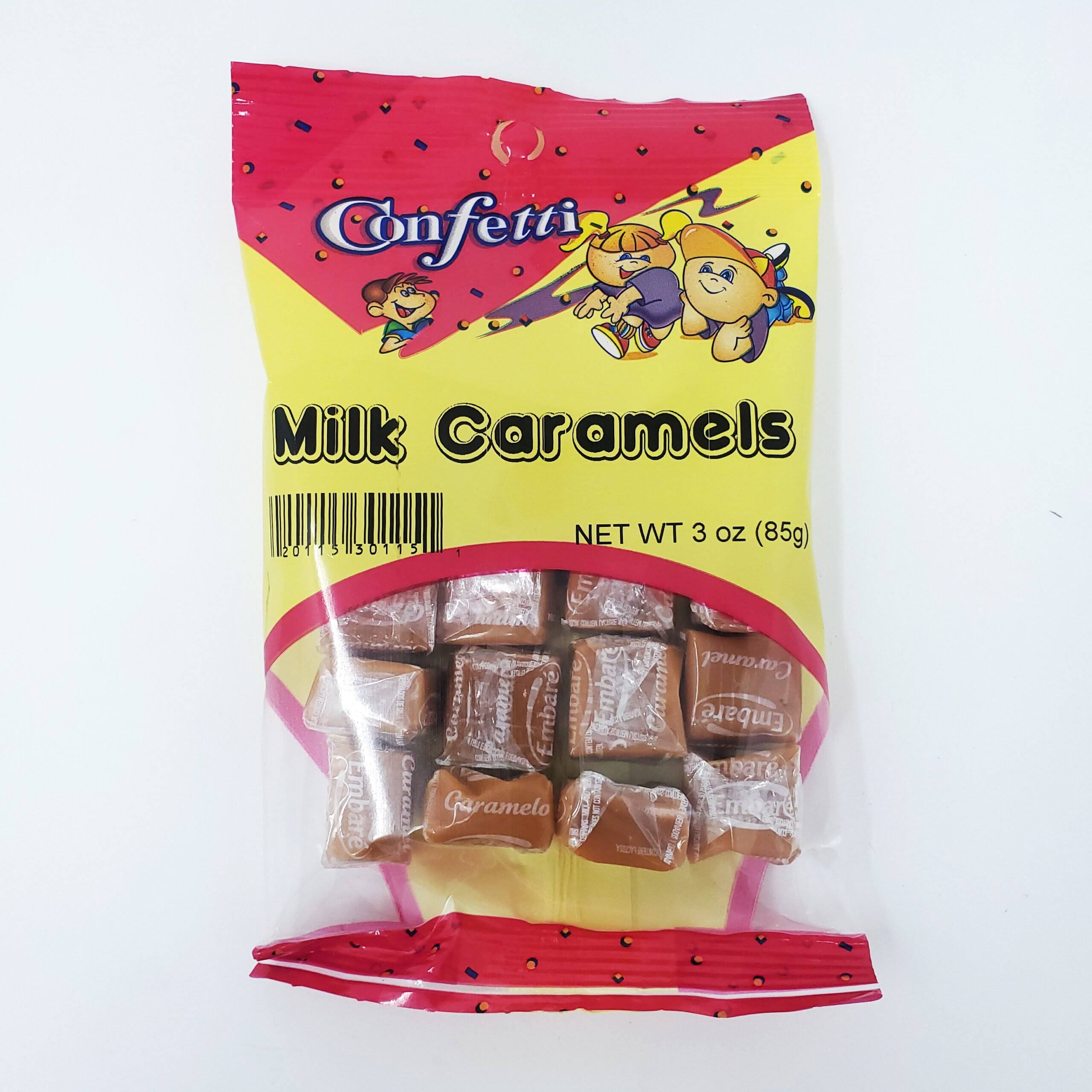 Milk Caramels - Confetti - 3 oz