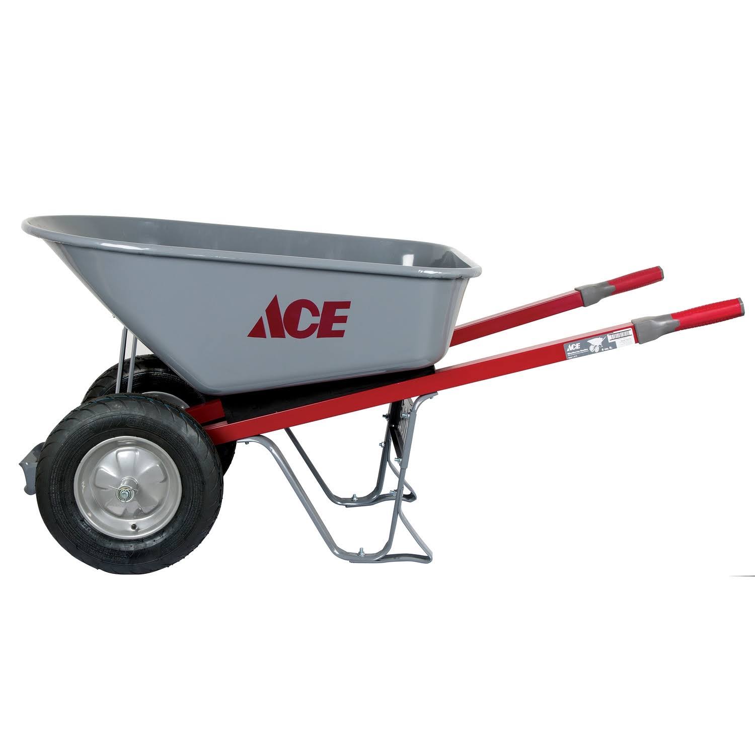 Ace Steel Contractor Wheelbarrow - 6cf