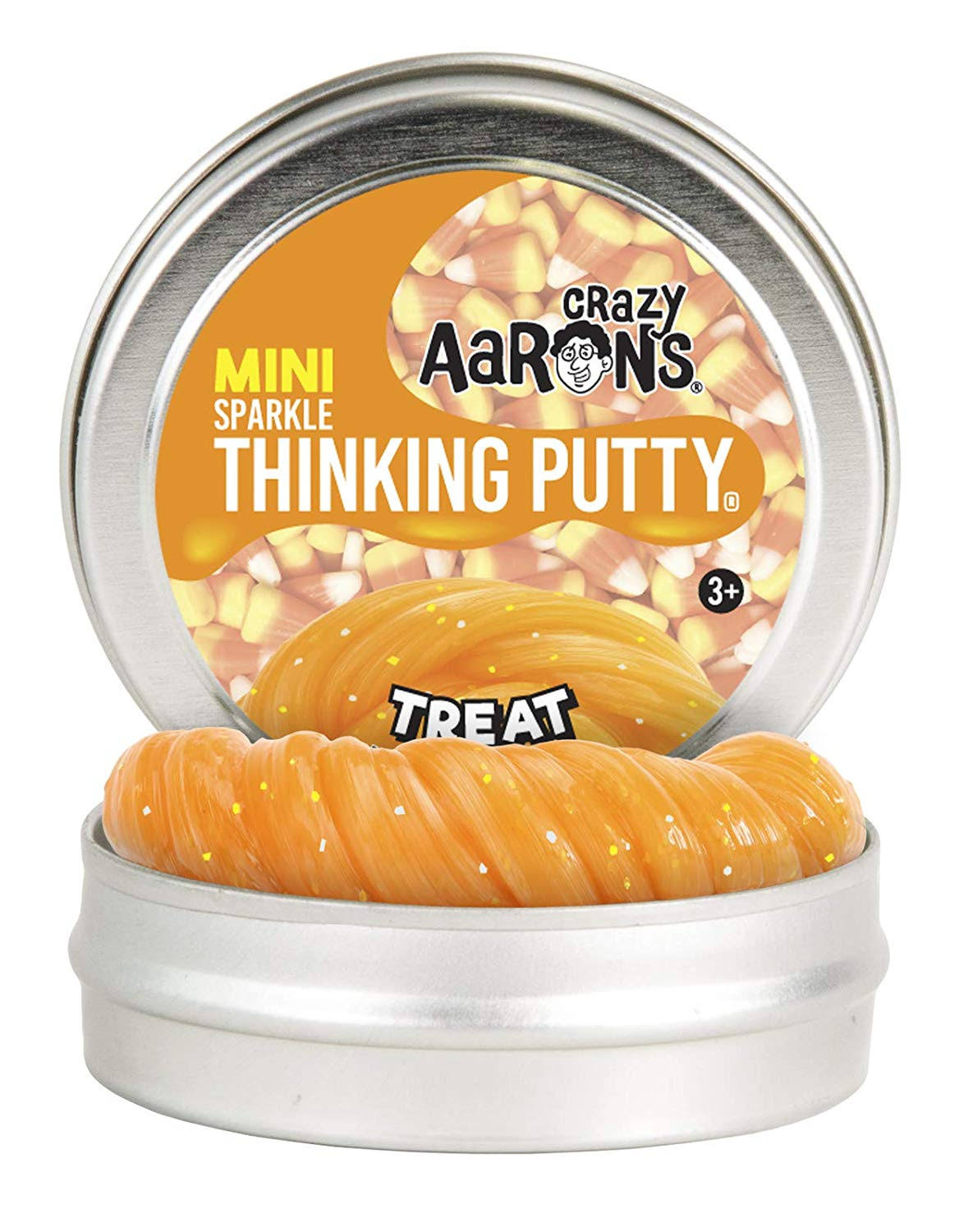 Crazy Aaron's Thinking Putty - Treat Glitter - Small Tin