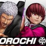 The King of Fighters XV DLC characters Orochi Yashiro, Orochi Shermie, and Orochi Chris trailer, screenshots