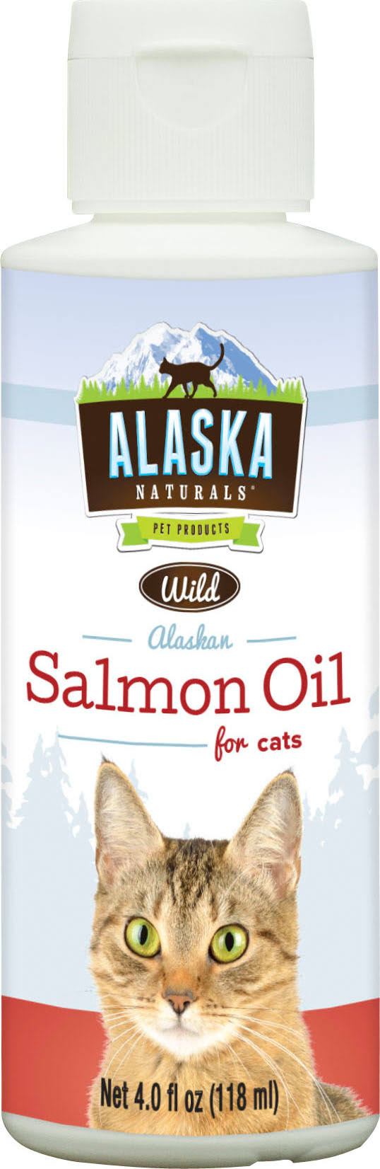 Alaska Naturals Alaskan Wild Salmon Oil for Cats - 4oz