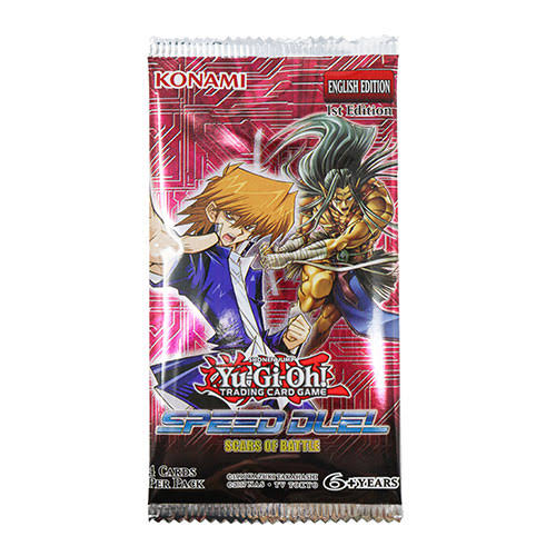 Yu-Gi-Oh! Speed Duel: Scars of Battle Single Booster Trading Card Game
