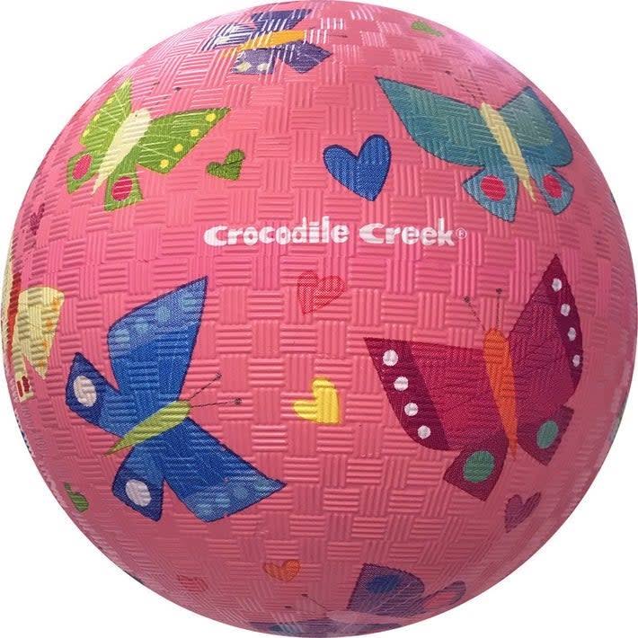 Crocodile Creek - Playground Ball 7 inch - Butterfly Garden