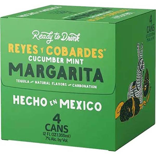 Reyesn Y Cobardes Ready to Drink Cucumber Mint Margarita