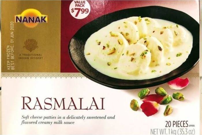 Nanak Rasmalai - 20 Pieces - Sangam Mart - Delivered by Mercato