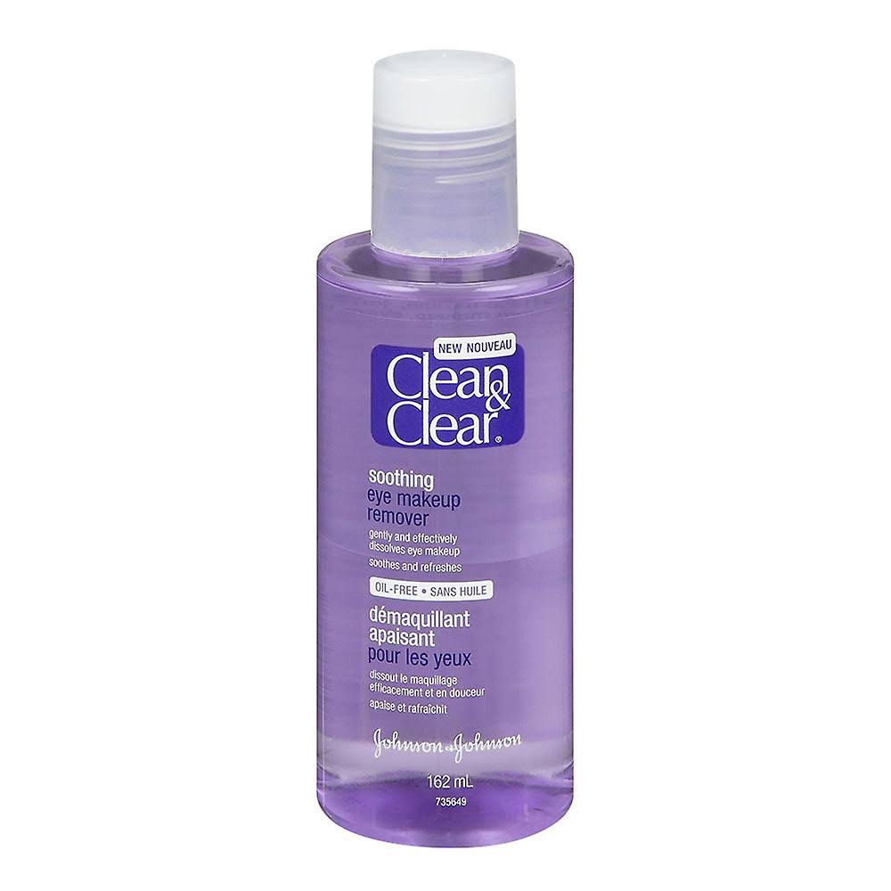 Clean & Clear Soothing Eye Make-Up Remover, 162ml