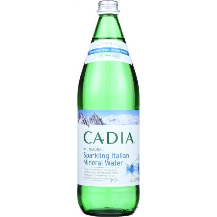 Cadia Italian Mineral Water - 33.8 fl oz