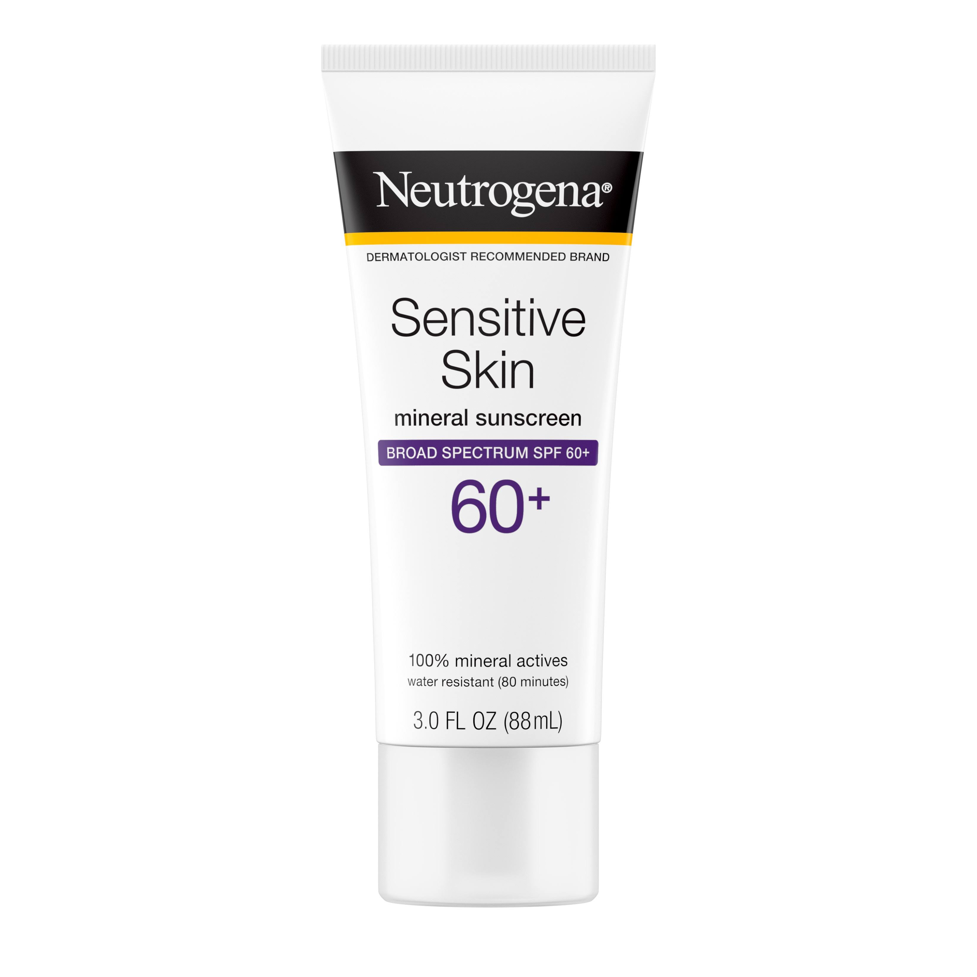 Neutrogena Sensitive Skin Sunscreen Lotion - SPF 60, 3oz