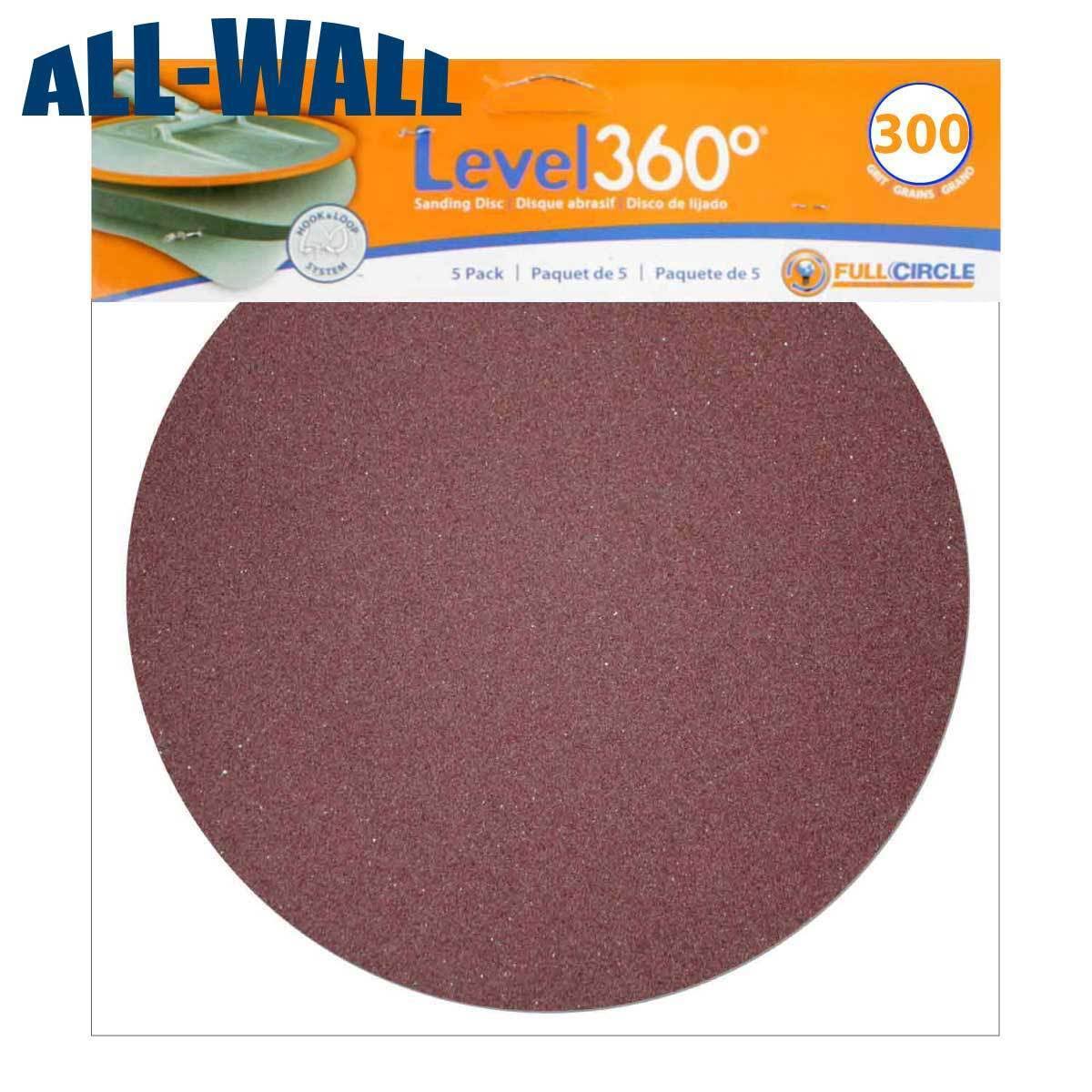 Radius 360 Drywall Sanding Discs - 300 Grit, 9"