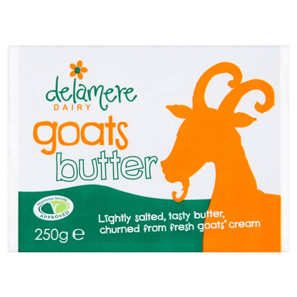Delamere Dairy Goats Butter Salted Block, 250g