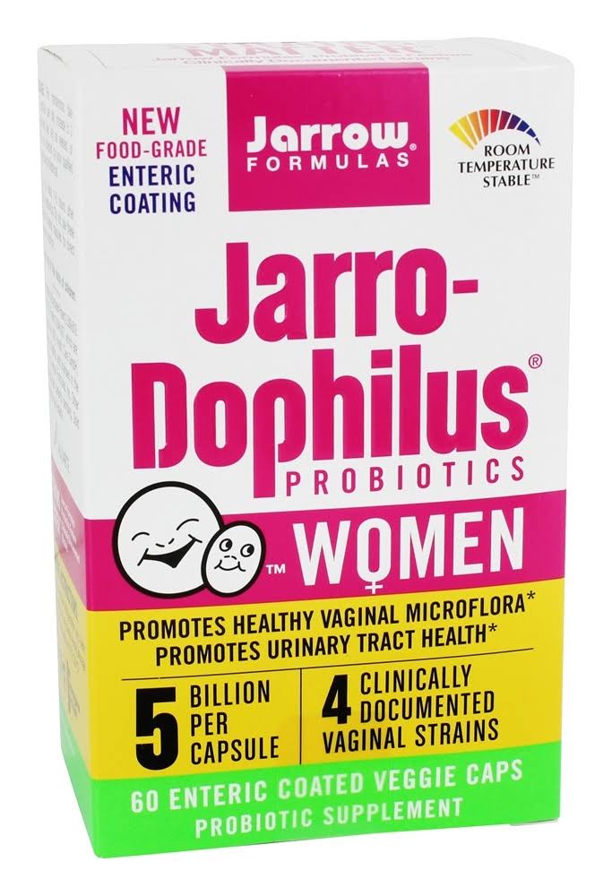 Jarrow Formulas Jarro Dophilus Probiotics for Women Veggie Capsule Supplement - 60ct
