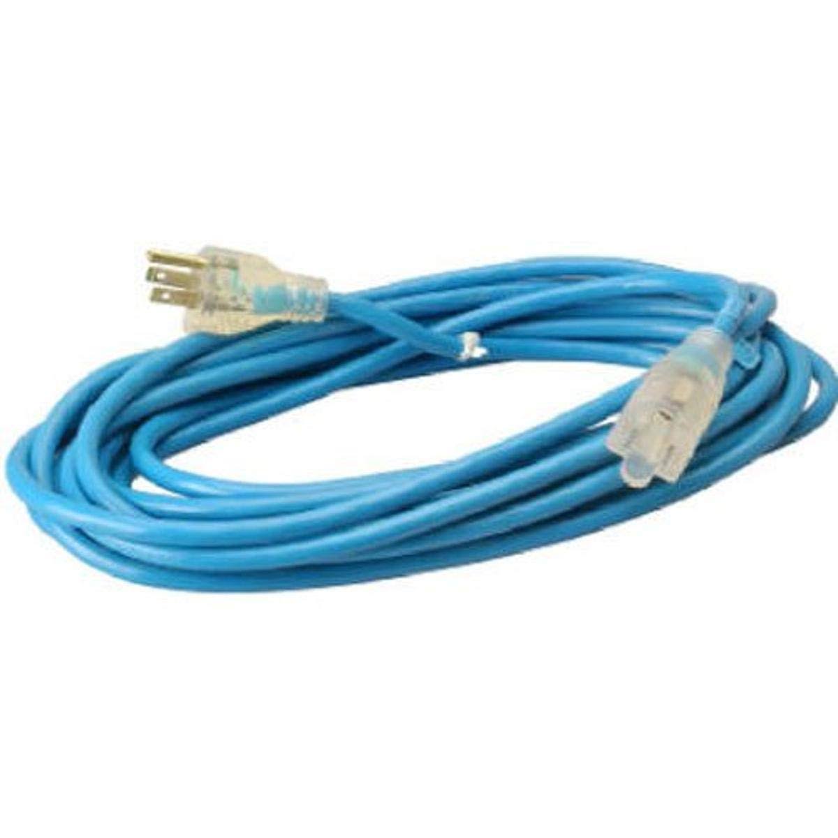 Master Electrician Premium All Weather Extension Cord - Blue, 25ft