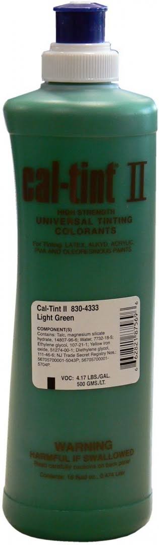 Chromaflo 830-4333 Cal-Tint II 470ml Colourants, Light Green