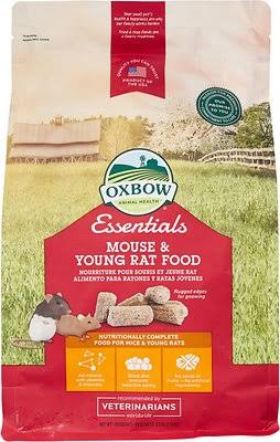 Oxbow Animal Health Essentials Mouse & Young Rat Food