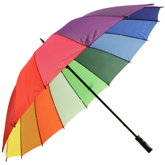 Susino Golf Umbrella - Rainbow, Large