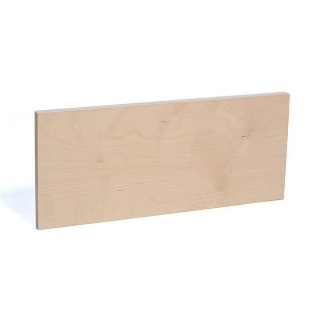 American Easel AE0624-D 6 x 24 in. Deep Birch Painting Panel - Natural