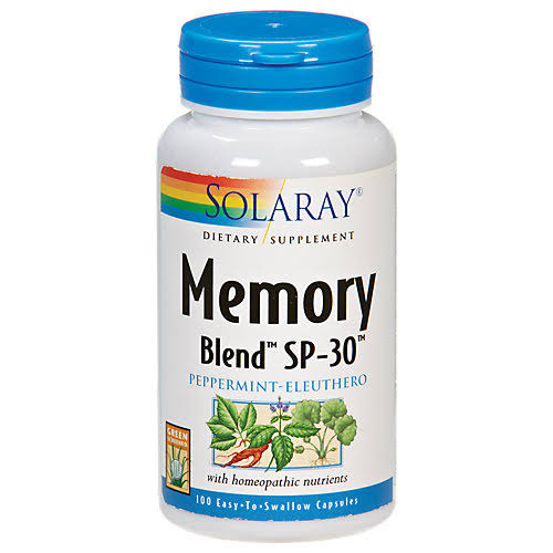 Solaray Memory Blend SP-30, Capsules - 100 count