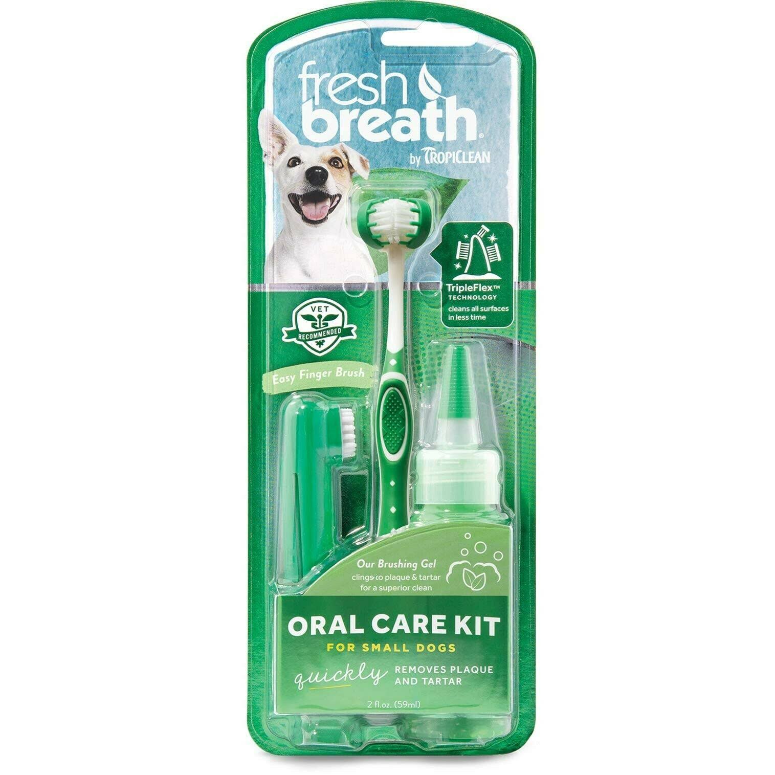 TropiClean Fresh Breath Oral Care Puppy Kit
