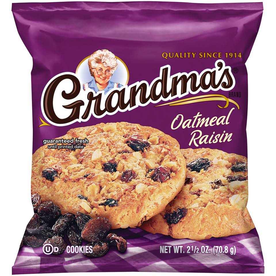 Grandma's Oatmeal Raising Cookies - 2.5oz