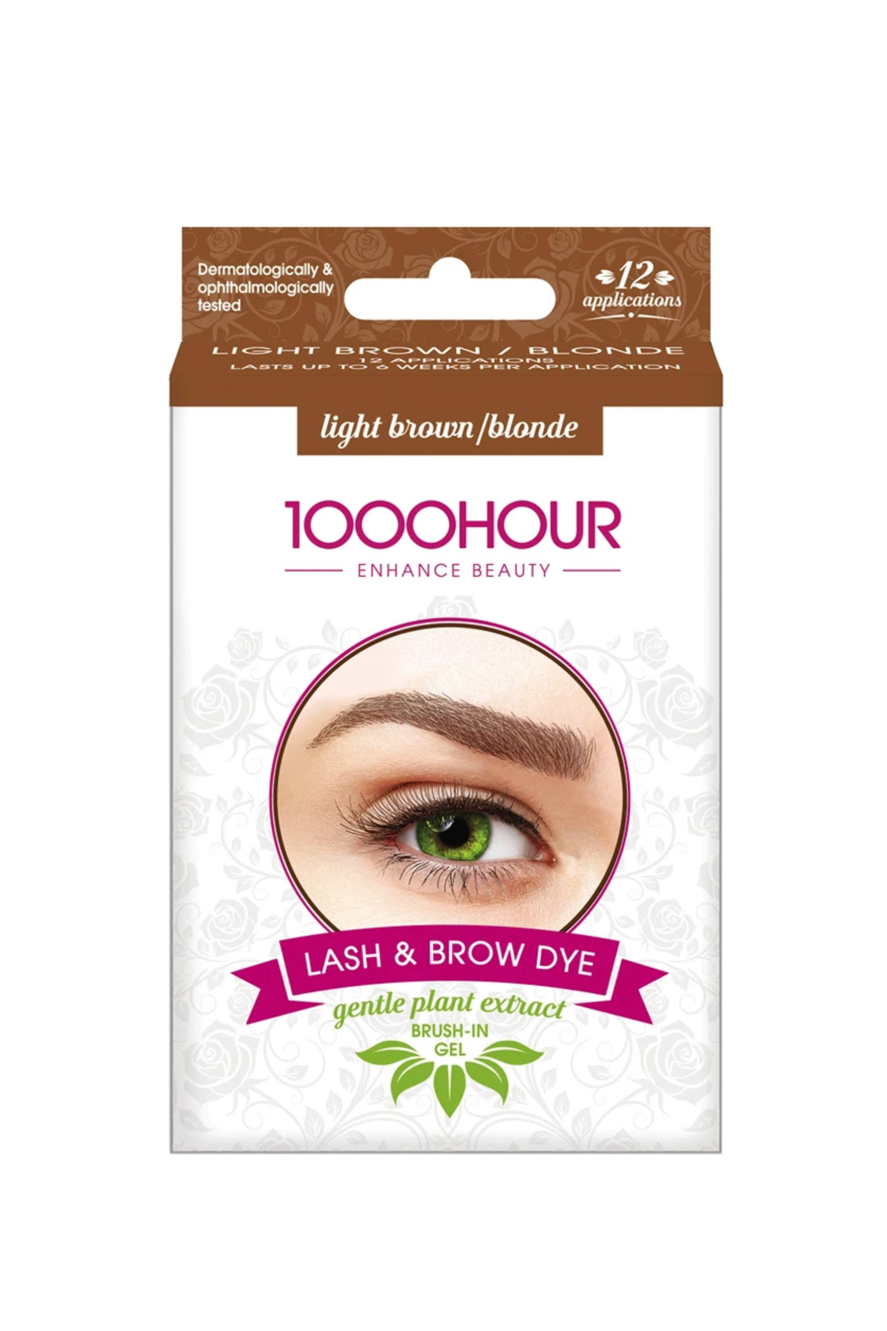 1000 Hour Lash & Brow Dye Kit - Light Brown